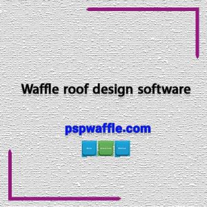 Waffle roof design software - طراحی سقف وافل