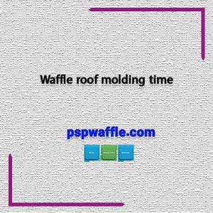 Waffle roof molding time