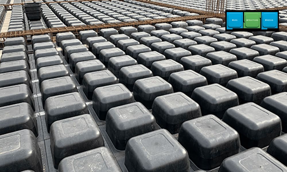 دال دو طرفه وافل شاهکار مهندسی سازه