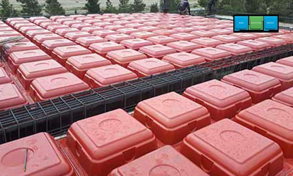 کاهش وزن سازه با دال دو طرفه وافل و تأثیر آن بر پایداری