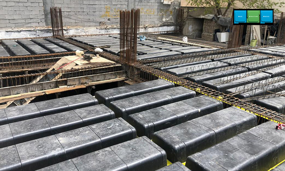 جدول مقایسه تفاوت اجرای سقف وافل یک‌طرفه و دوطرفه