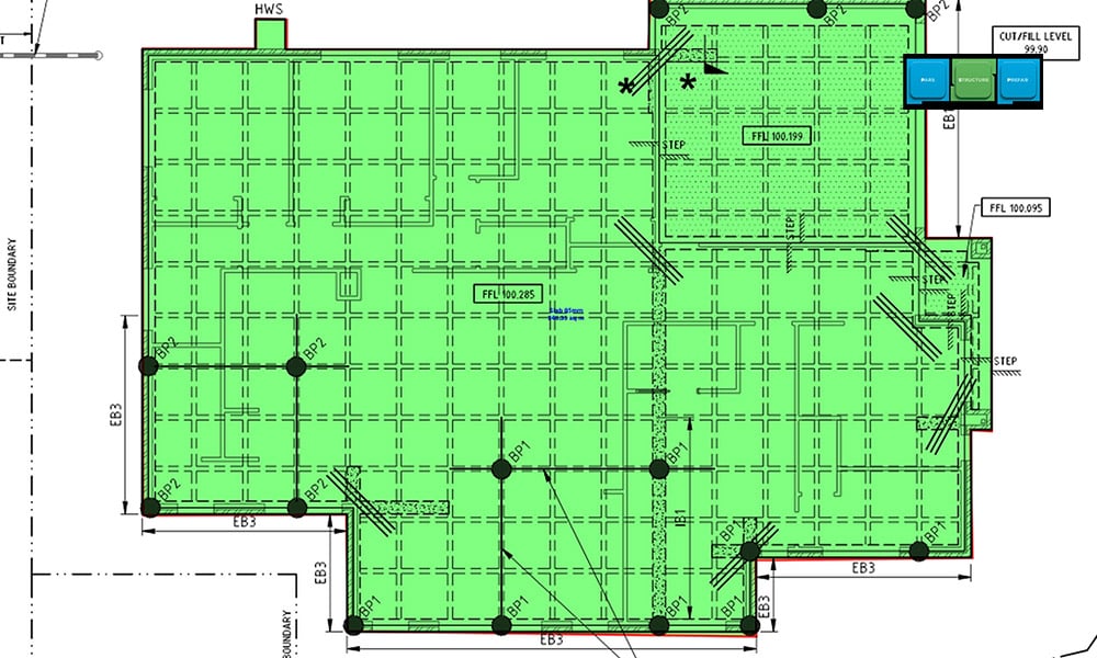 آموزش گام ‌به ‌گام نقشه خوانی سقف وافل