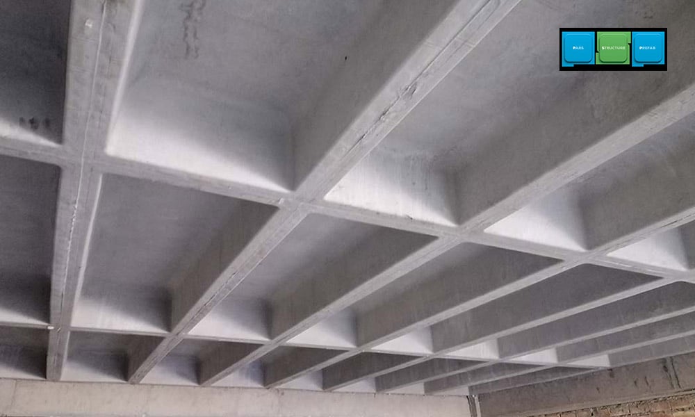 کدام روش برای تقویت سقف وافل دو طرفه بهتر است؟