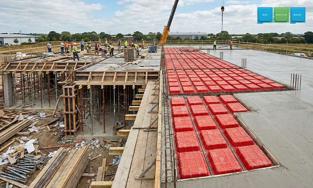 مقایسه قالب وافل با روش‌ های سنتی قالب ‌بندی