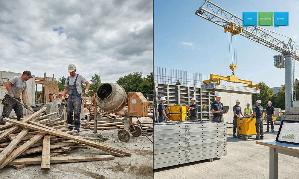 مقایسه معیارها بین پیمانکاران معمولی و پیمانکار حرفه‌ای مثل PSP وافل