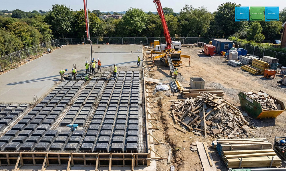 کاهش ضایعات ساختمانی با قالب وافل؛ چگونه امکان‌پذیر است؟