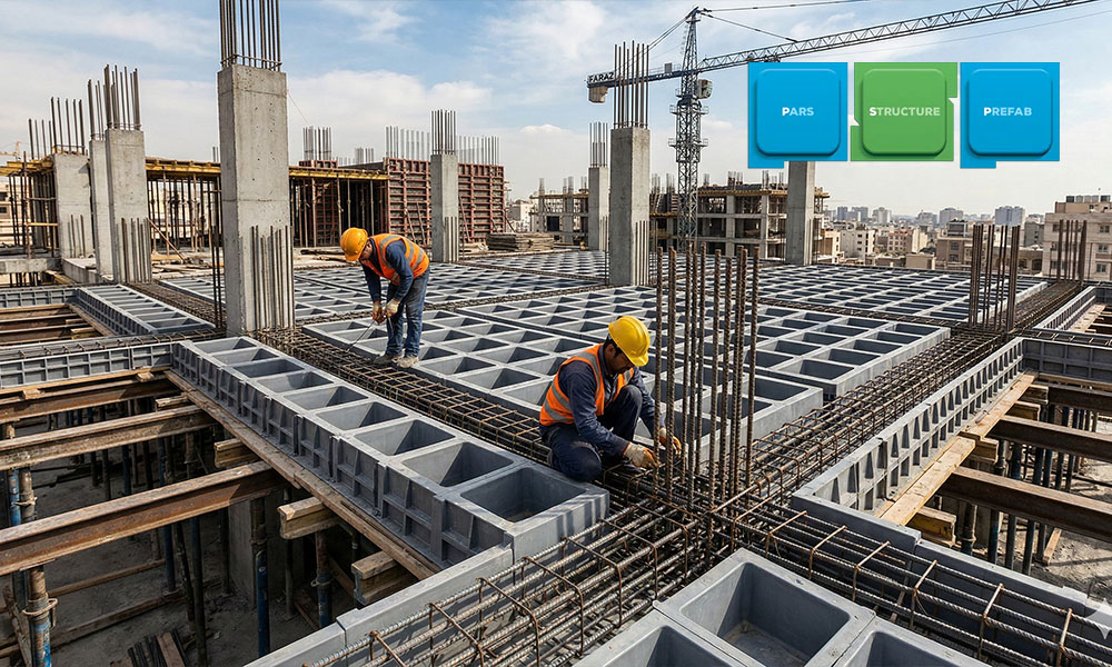 استاندارد سقف وافل و الزامات فنی اجرا